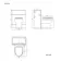 Foster Stone Grey Back To Wall Unit and Seattle Toilet