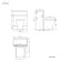 Foster Stone Grey Back To Wall Unit and Atlanta Toilet
