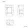 Bermuda Graphite Grey Basin Vanity 500mm