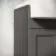 Monaco Graphite Grey Basin Vanity 600mm