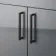 Harper Stone Grey Vanity with Semi Recessed Basin 600mm - Black Accents