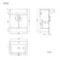 Harper Stone Grey Vanity with Semi Recessed Basin 600mm - Black Accents