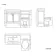 Bermuda Dove Grey Combination Vanity Basin and Hudson Toilet with Wooden Seat 1300mm