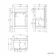 Bermuda Dove Grey Basin Vanity 500mm - Brushed Brass Accents