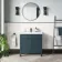 Bermuda Inky Blue Basin Vanity 800mm