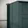 Lucia Midnight Green Vanity with Marble Top & Round Counter Top Basin 840mm - Brushed Brass Accents