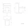 Harper Navy Blue Back To Wall Unit and Houston Toilet