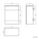 Harper Navy Blue Back To Wall Unit and Boston Toilet