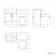 Harper Stone Grey Combination Vanity Basin and Tucson Toilet 1200mm - Brushed Brass Accents
