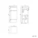 Foster Gloss White Combination Vanity Basin 1500mm - Excludes Toilet
