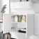 Foster Gloss White Combination Vanity Basin and Tucson Toilet 1500mm