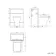 Foster Tungsten Grey Back To Wall Unit and Houston Toilet