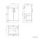 Mersey Gloss White Combination Vanity Basin and Houston Toilet 1000mm