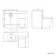 Mersey Gloss White Combination Vanity Basin and Houston Toilet 1100mm