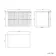 Crete Fluted Linen White Wall Hung Drawer Vanity with Marble Top 800mm - Excludes Counter Top Basin