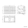 Crete Fluted Linen White Wall Hung Drawer Vanity with Marble Top & Curved Basin 800mm