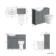 Capri Fog Grey Combination Vanity Basin and Miami Toilet 1050mm - Chrome Handles