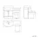 Capri Fog Grey Combination Vanity Basin and Miami Toilet 1350mm - Chrome Handles