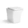 Capri Fog Grey Combination Vanity Basin and Houston Toilet 1350mm - Chrome Handles
