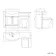 Capri Fog Grey Combination Vanity Basin and Houston Toilet 1350mm - Chrome Handles