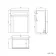Capri Fog Grey Combination Vanity Basin and Houston Toilet 1350mm - Chrome Handles