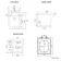 Capri Fog Grey Combination Vanity Basin and Houston Toilet 1350mm - Chrome Handles