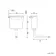 Capri Fog Grey Combination Vanity Basin and Houston Toilet 1350mm - Chrome Handles
