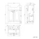 Capri Slate Grey Combination Vanity Basin and Houston Toilet 1050mm - Chrome Handles
