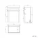 Capri Slate Grey Combination Vanity Basin and Houston Toilet 1350mm - Chrome Handles