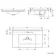 Milos Cotton White Combination Vanity Basin and Houston Toilet 1300mm - Chrome Handles
