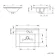 Milos Fog Grey Combination Vanity Basin and Houston Toilet 1300mm - Chrome Handles