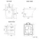 Milos Fog Grey Combination Vanity Basin and Houston Toilet 1300mm - Chrome Handles