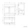 Milos Slate Grey Combination Vanity Basin and Houston Toilet 1300mm - Chrome Handles