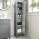 Bermuda Dove Grey Floor Standing Tall Cabinet 1500x350mm
