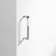 Quartz Gloss White Cloakroom Floor Standing Basin Vanity 400mm and Round Toilet Set