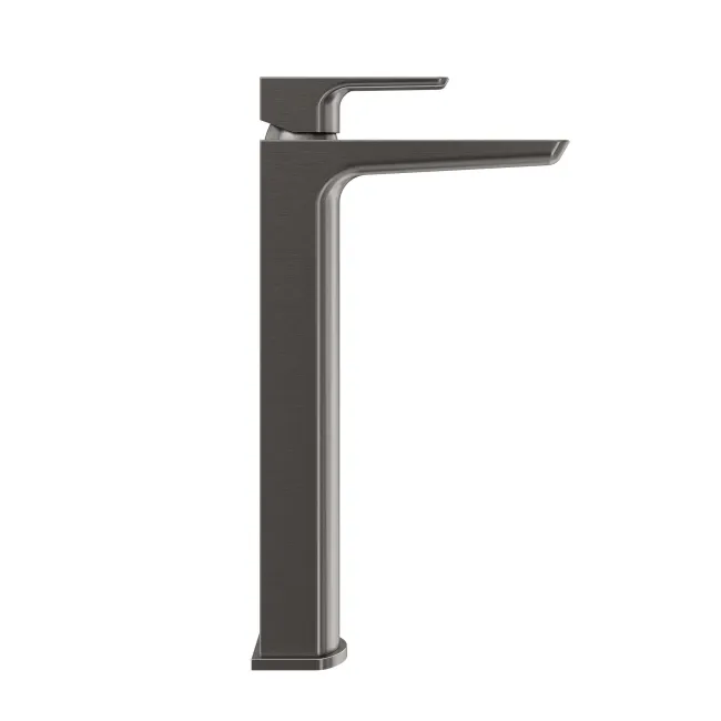 Soar Gunmetal Grey High Rise Basin Mixer Tap