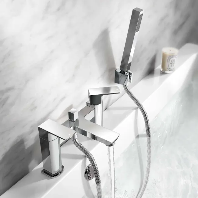 Soar Chrome Bath Filler & Handheld Shower