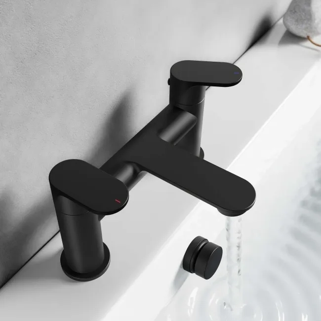 Anker Matt Black Bath Filler