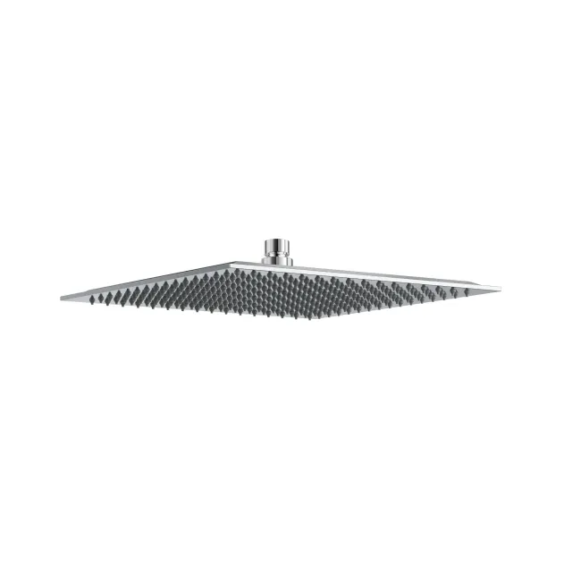 300mm Chrome Square Stainless Steel Slim Shower Head