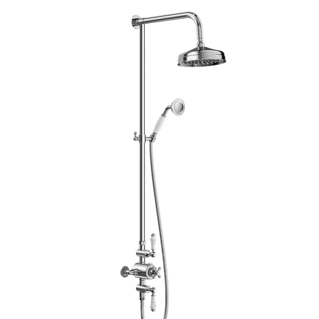 Nevis Traditional Thermostatic Shower Set with Hand Shower