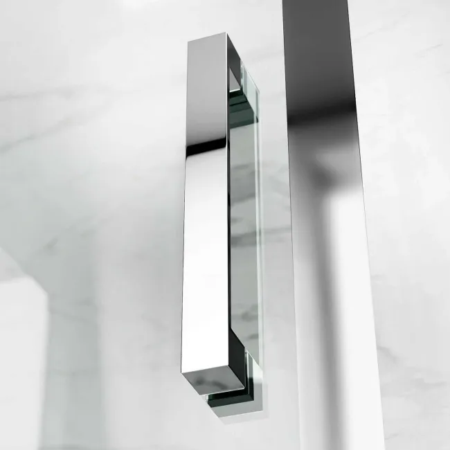 Hamburg Easy Clean 8mm Sliding Shower Door 1200mm - Easy Fix Feature