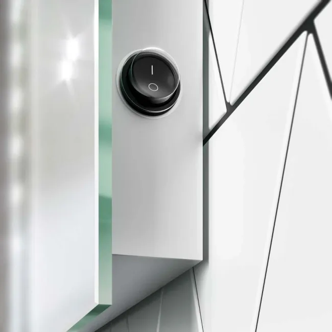 Madison Battery Operated Illuminated LED Mirror 700x500mm