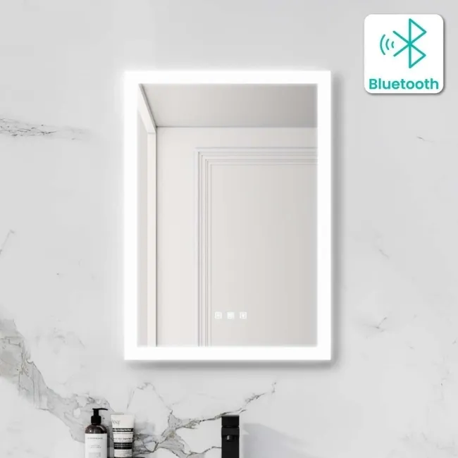 Ellie Illuminated LED Mirror With BLUETOOTH Speaker 700x500mm