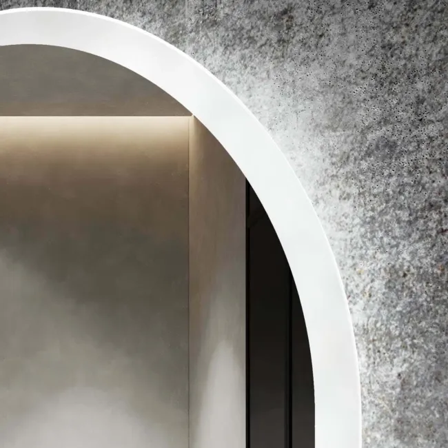 Emilee Oval Illuminated LED Mirror 800x450mm
