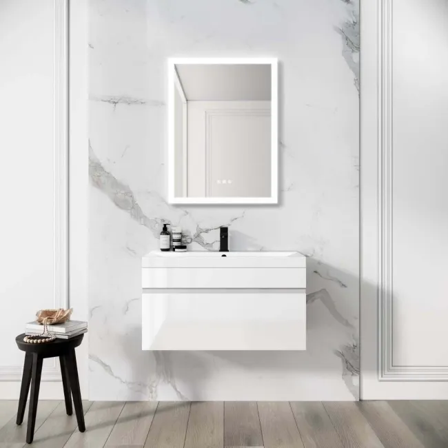 Ellie Illuminated LED Mirror With BLUETOOTH Speaker 800x600mm