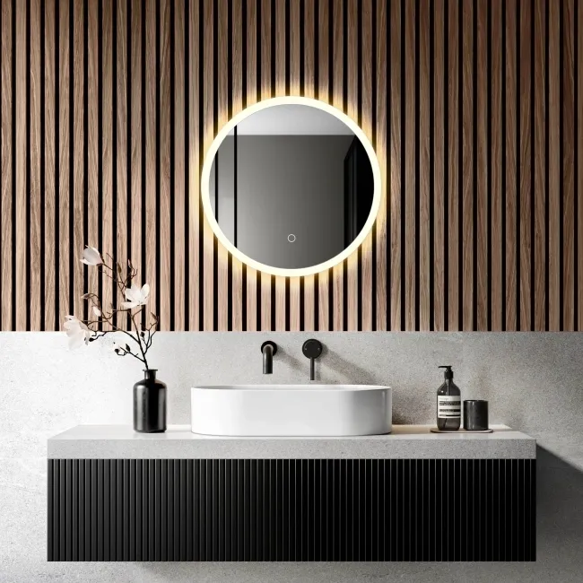 Grace Round Illuminated LED Mirror 500mm