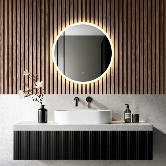 Grace Round Illuminated LED Mirror 600mm