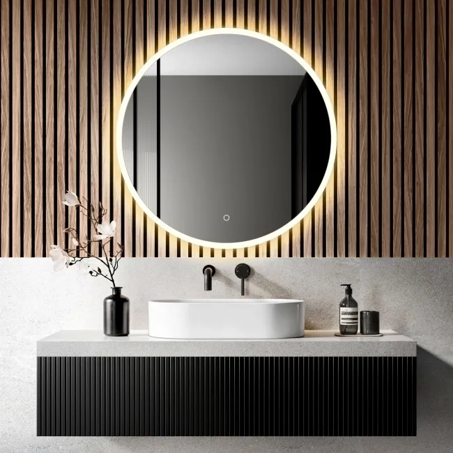 Grace Round Illuminated LED Mirror 800mm