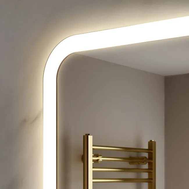 Jolie Illuminated LED Mirror With BLUETOOTH Speaker 800x600mm