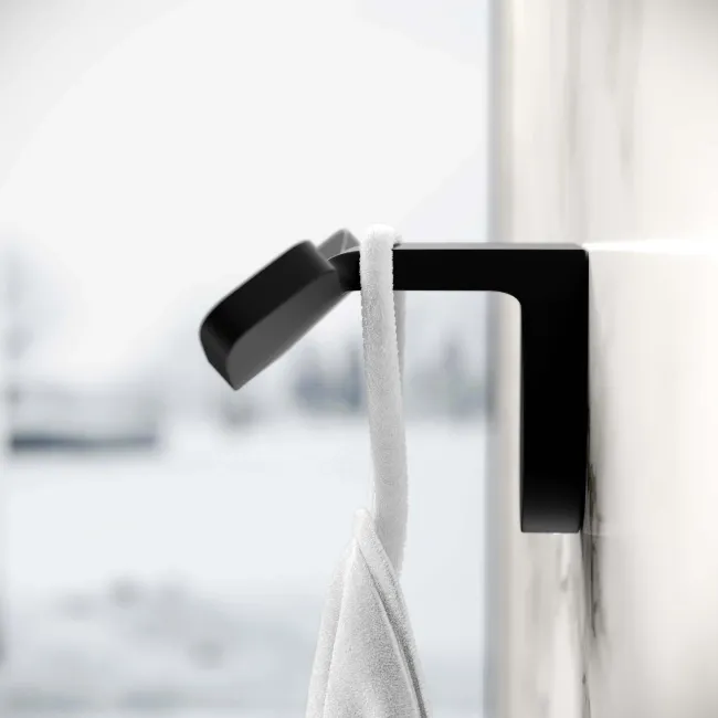Eloise Matt Black Robe Hook 